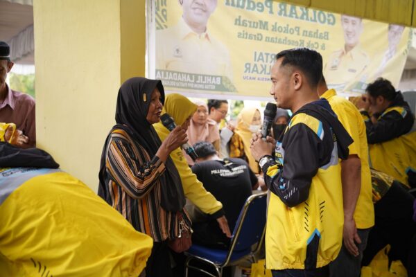 HUT ke-61 Golkar, DPD Palangka Raya Gelar Sembako Murah dan Cek Kesehatan Gratis