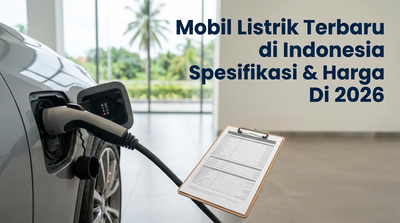 Mobil Listrik Terbaru di Indonesia Spesifikasi & Harga Di 2026