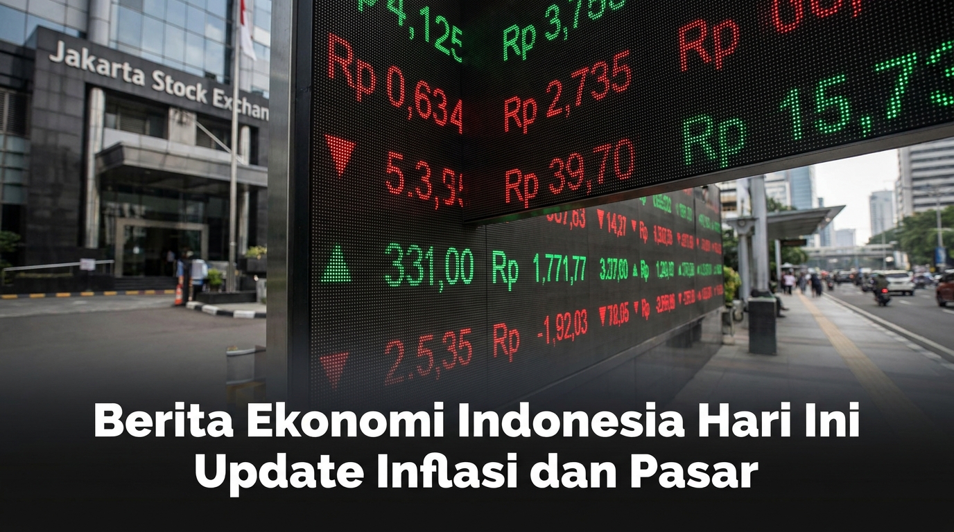 Berita Ekonomi Indonesia Hari Ini Update Inflasi dan Pasar