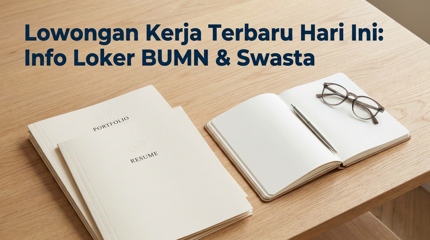 Lowongan Kerja Terbaru Hari Ini: Info Loker BUMN & Swasta