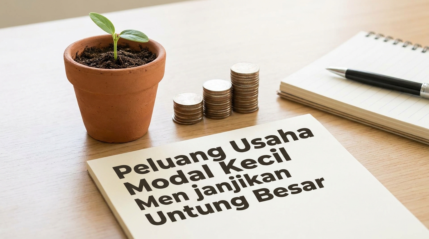 Peluang Usaha Modal Kecil Menjanjikan dengan Untung Besar